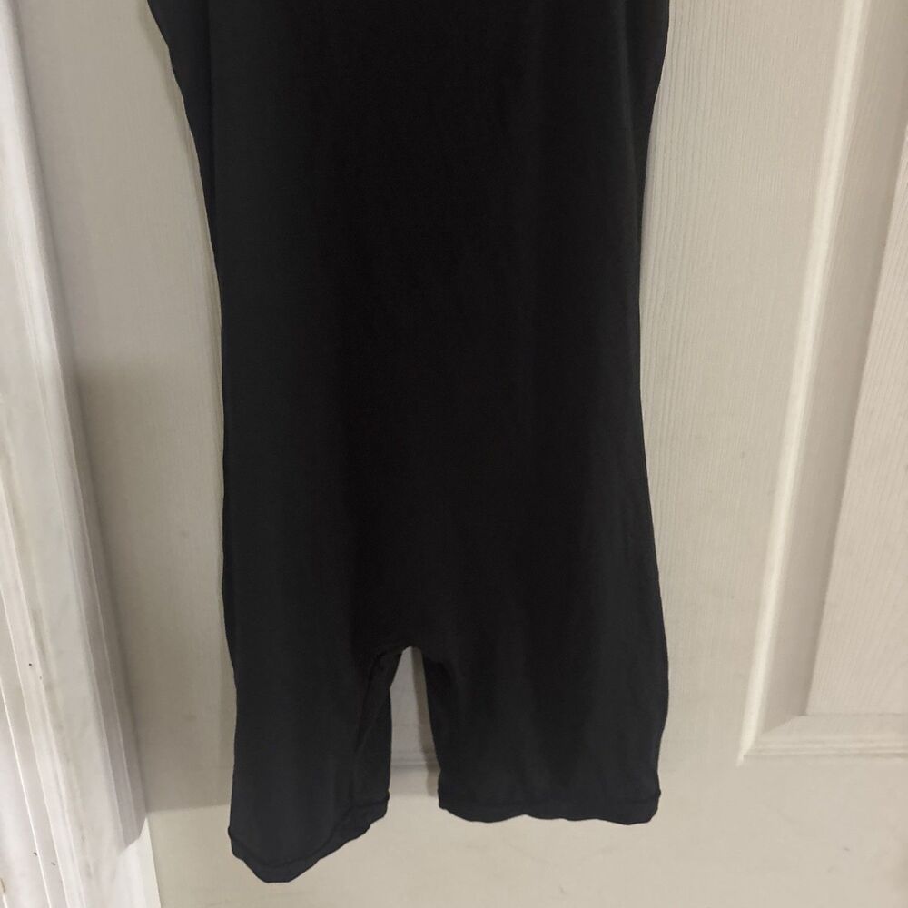 AQ-SPORT Camisole Short Unitard Black Athletic Yoga Sports Women’s Size Small - Picture 3 of 5